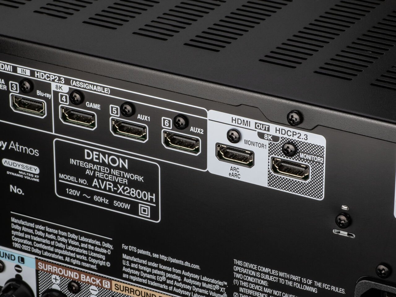 AVR-X2800H_8K_HDMI