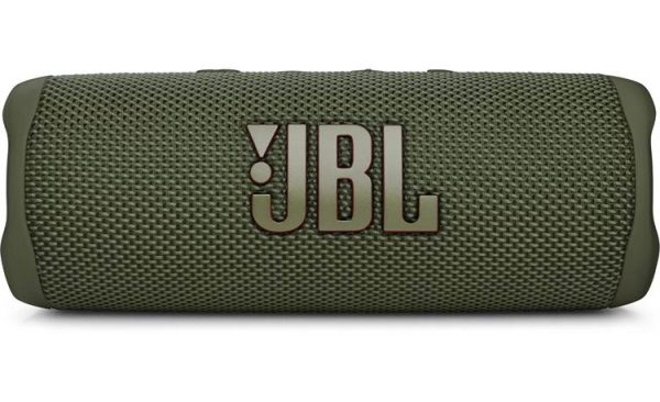 JBL Flip 6 Waterproof Bluetooth Speaker (Forest Green)