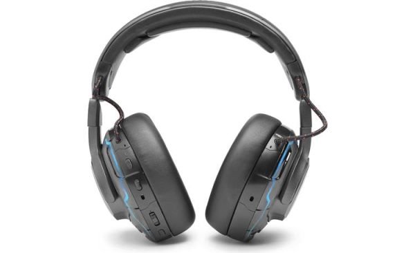 JBL Quantum ONE USB Wires Over-Ear Professional Gaming Headset w/Head Tracking Enhanced QuantumSphere 360