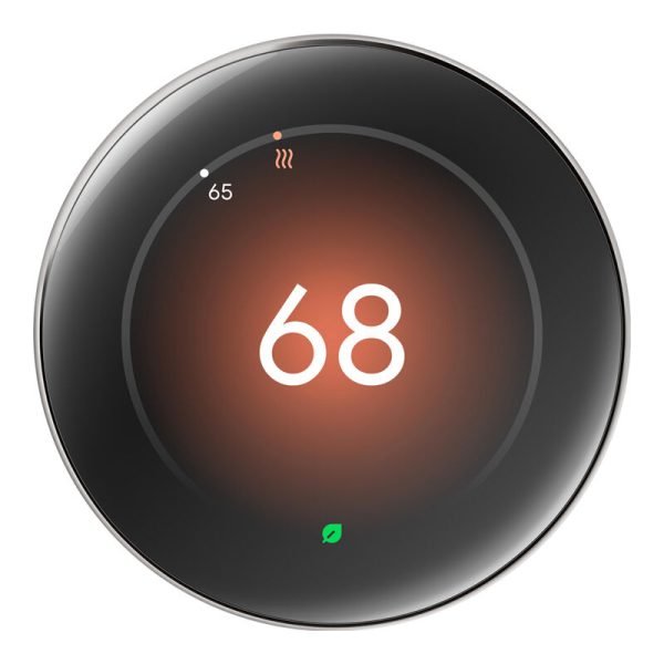 Google Nest Learning Thermostat (PRO) 4th Gen – Polished Silver
