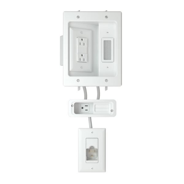 Sanus WSIWPSB1 Ultimate In-wall Cable Management Kit for Mounted TV & Soundbar