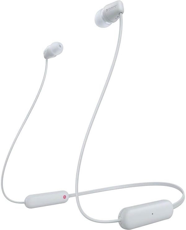 Sony WIC100W Wireless In-ear Headphones – WHITE