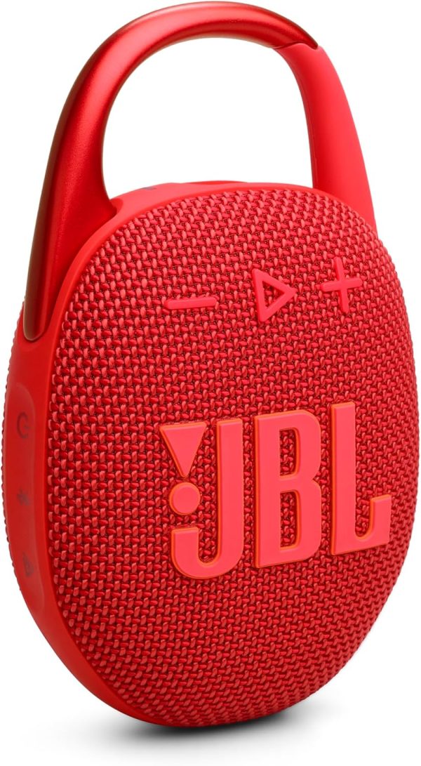 JBL Clip 5 Portable Bluetooth Speaker (RED)