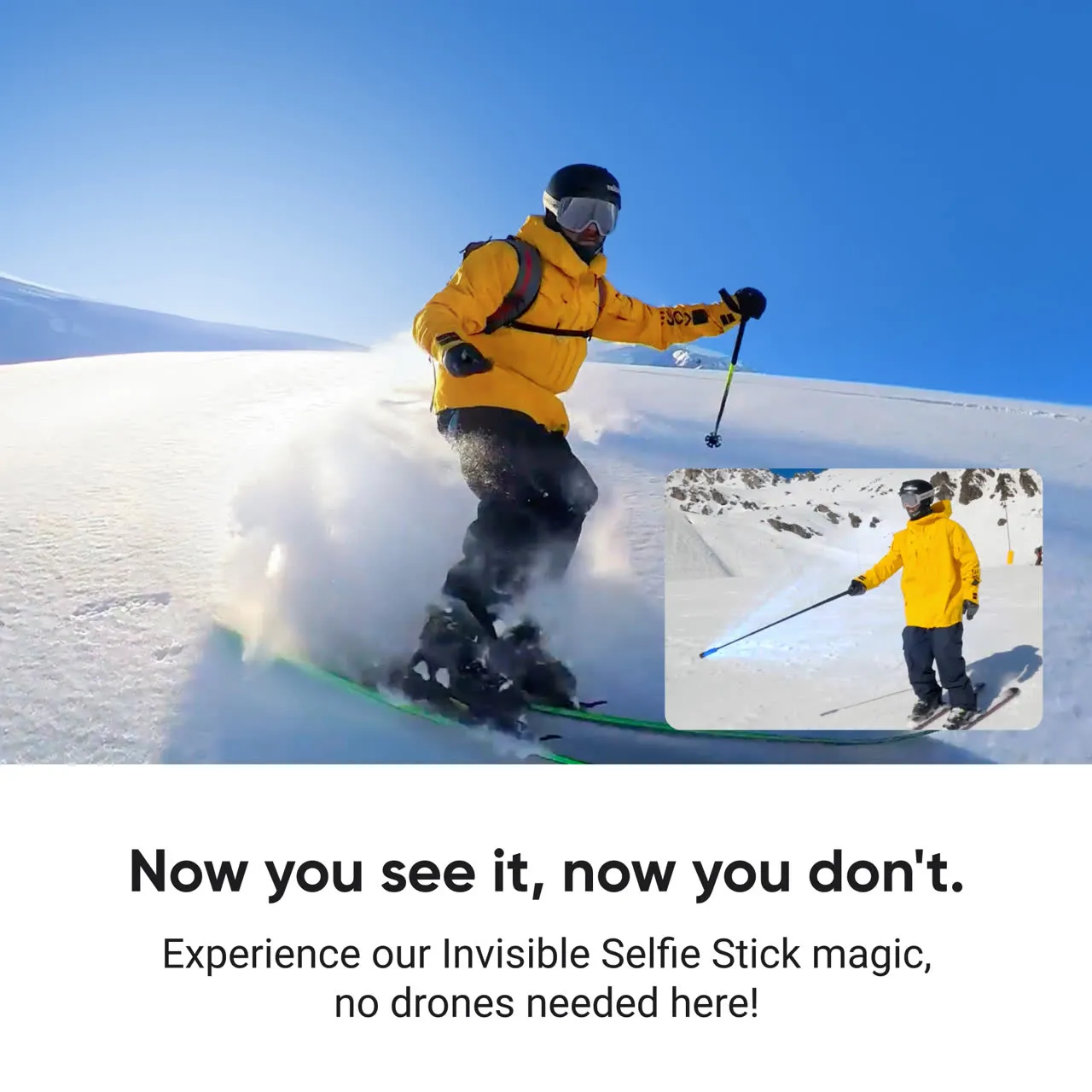 Insta360 114cm Invisible Selfie Stick 3