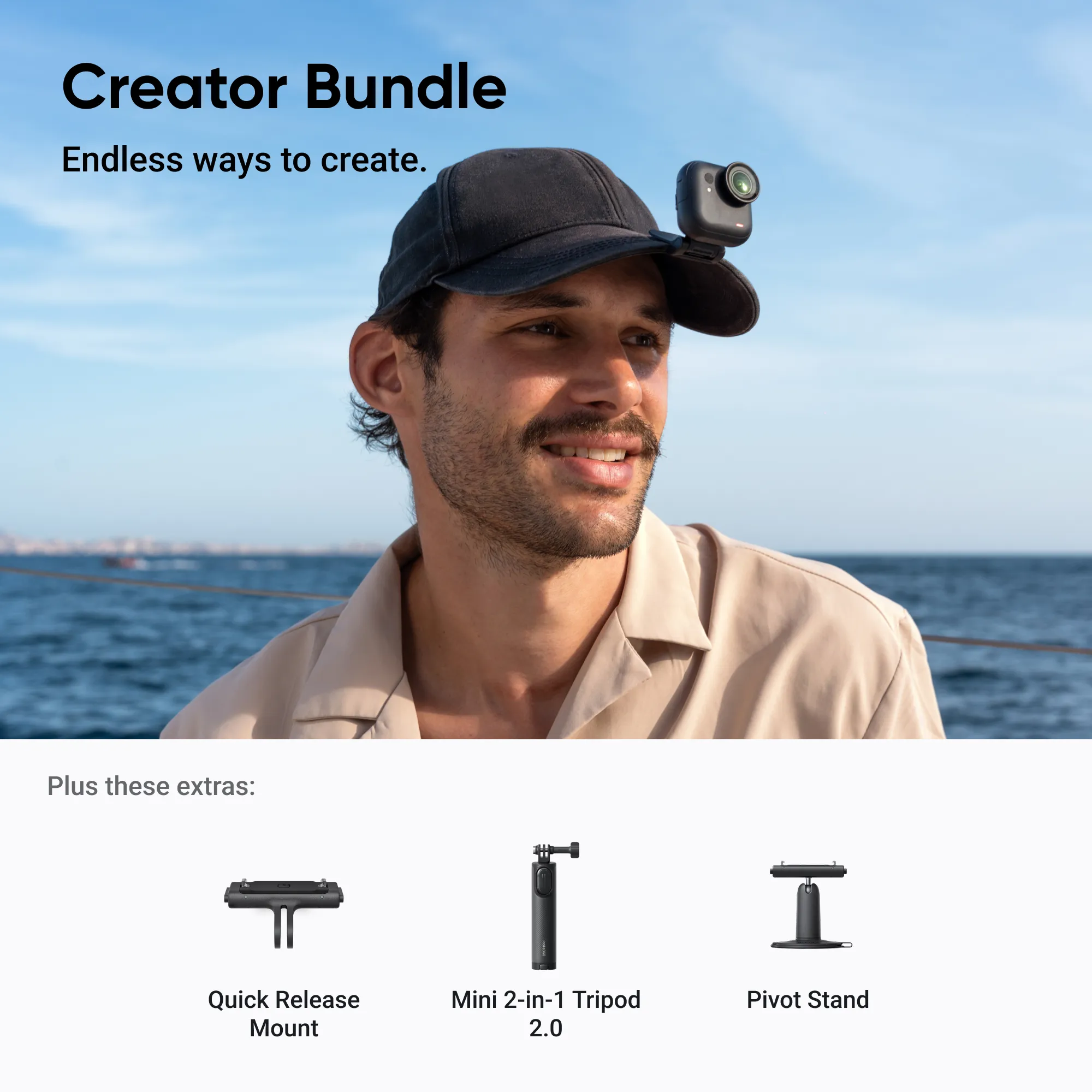 Insta360 GO Ultra Creator Bundle 2